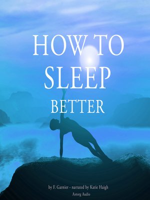 cover image of How to sleep better